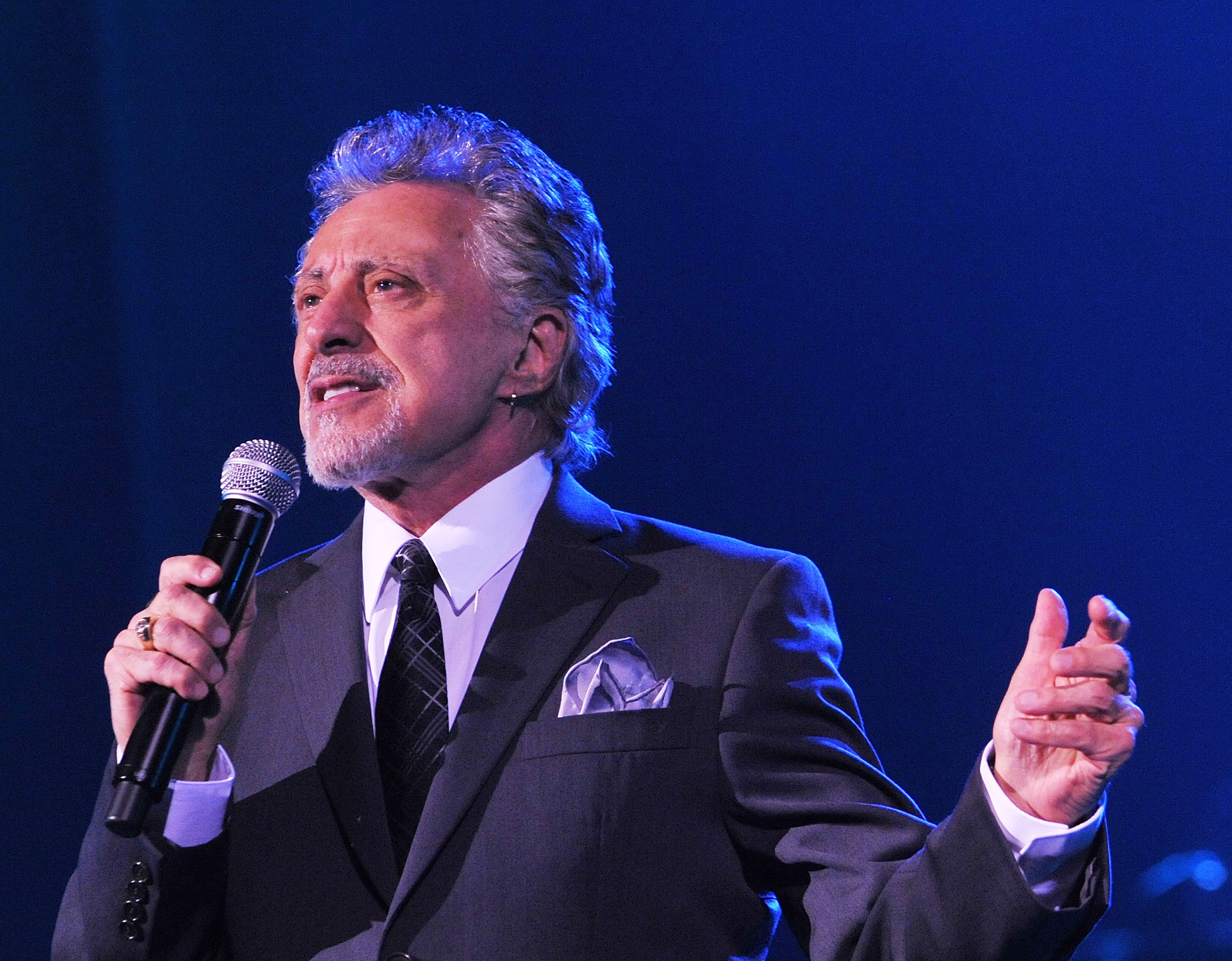Frankie Valli performs at the Paramount Theatre on May 29, 2010, in Asbury Park, New Jersey | Source: Getty Images