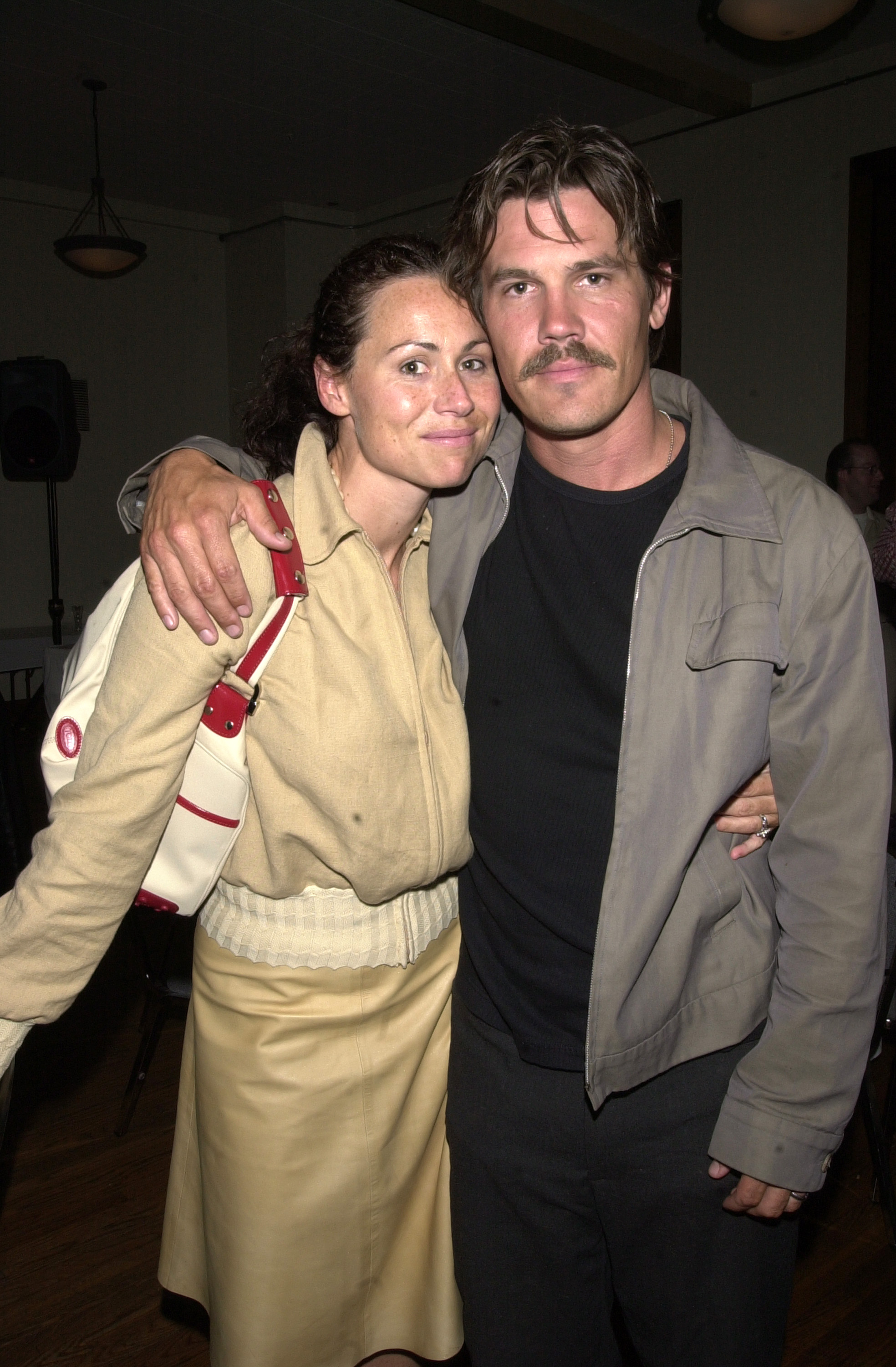Minnie Driver and Josh Brolin at Anthony Edwards Indy 500 party for Cure Autism Now(CAN) in Indianapolis, Indiana, United States. | Source: Getty Images