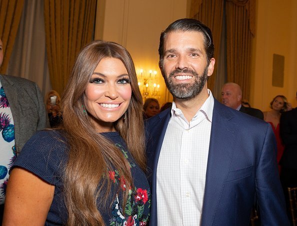 Kimberly Guilfoyle and Donald Trump Jr. attend Zang Toi 30th anniversary fashion show during New York SS20 fashion week at 3 West Club | Photo: Getty Images