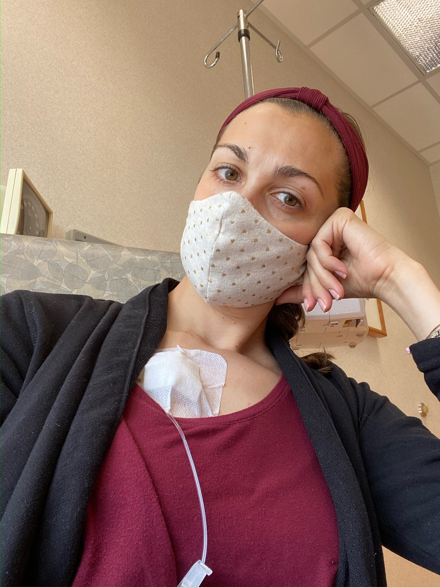 Shelly Battista during a hospital visit, dated January 12, 2023 | Source: Facebook/northwesternmedicine