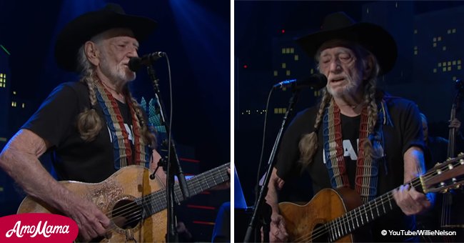 Willie Nelson returns to ‘ACL’ singing ‘Funny How Time Slips Away’ with a stunning guitar solo