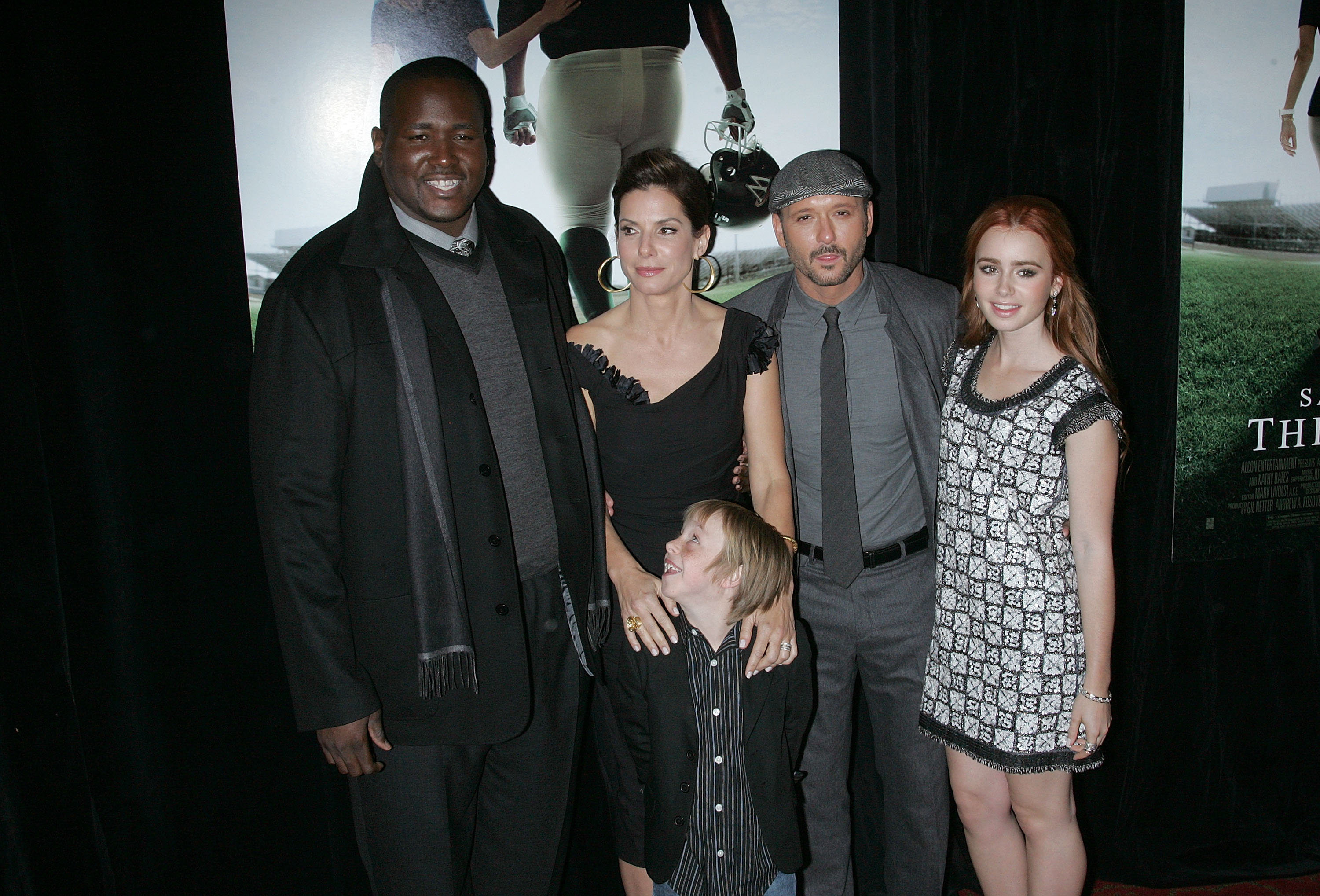 Cast of "The Blind Side" at "The Blind Side" premiere on November 17, 2009, in New York City. | Source: Getty Images