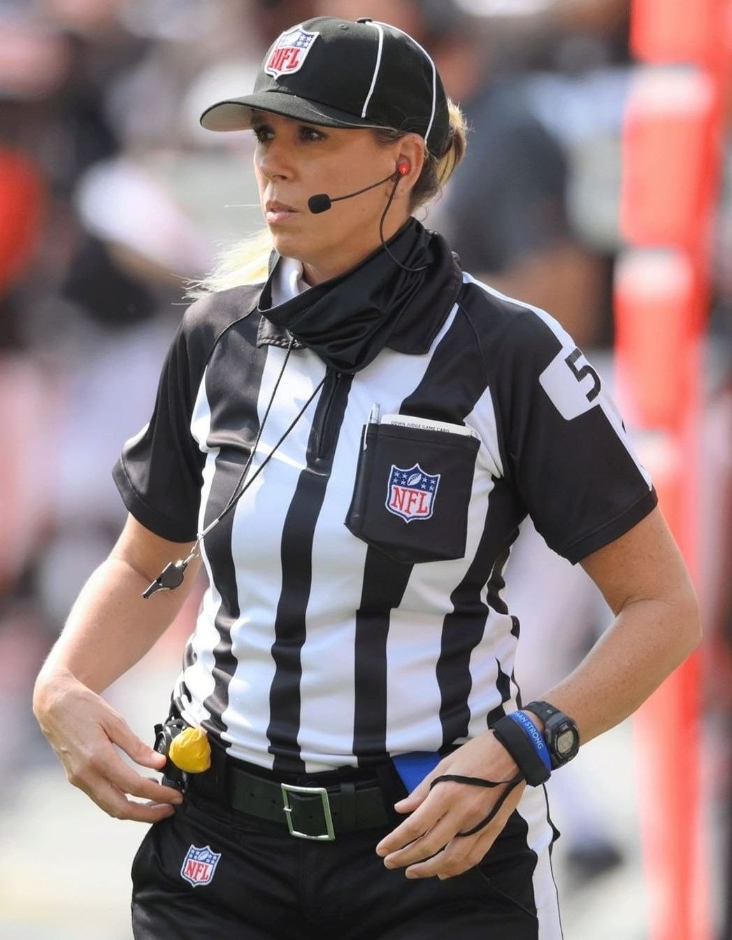 Sarah Thomas will become first woman to officiate the Super Bowl. January, 2020. | Photo: Instagram/NFL. 