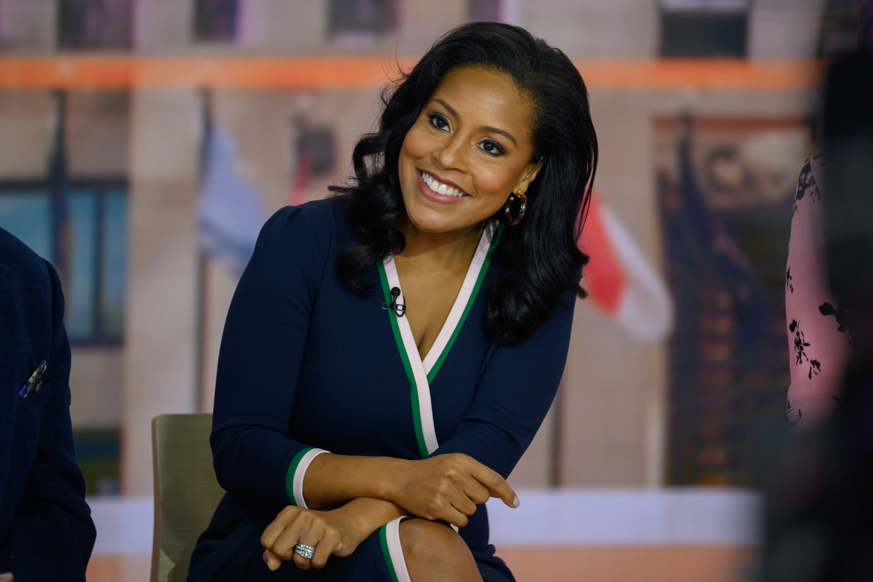 Sheinelle Jones on "Today" show, in 2021. | Source: Getty Images