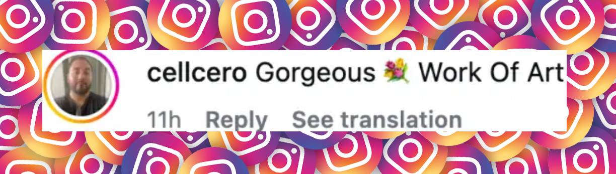 A fan's comment to Christina Aguilera's new photos, from a post dated January 29, 2026. | Source: Instagram/xtina