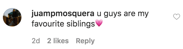 A fan commented on China McClain’s throwback photo with her siblings, Sierra McClain, Lauryn McClain and Gabriel McClain | Source: Instagram.com/chinamcclain