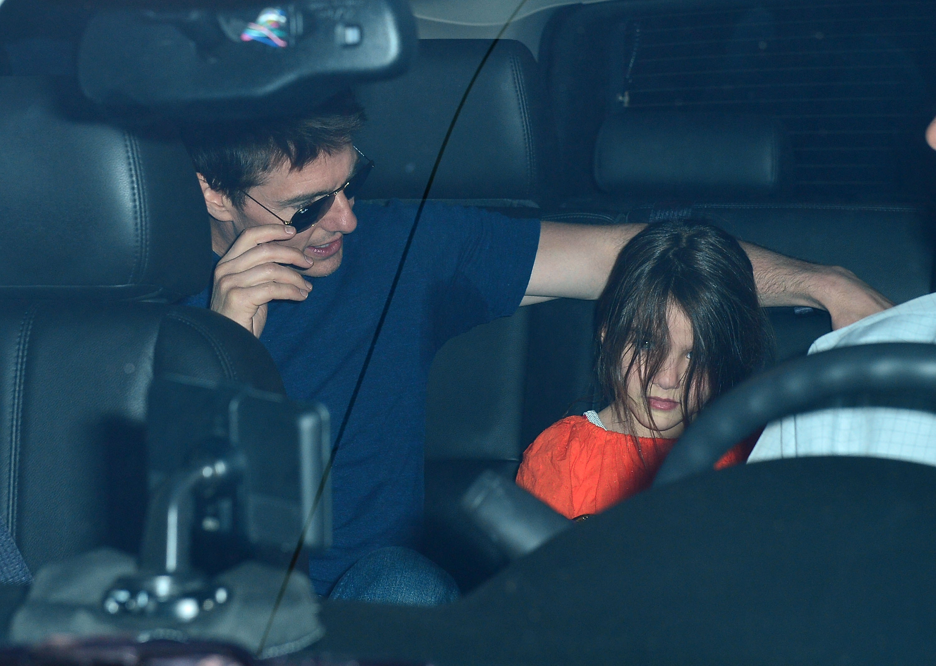  Tom Cruise and Suri Cruise on July 17, 2012 in New York City | Source: Getty Images