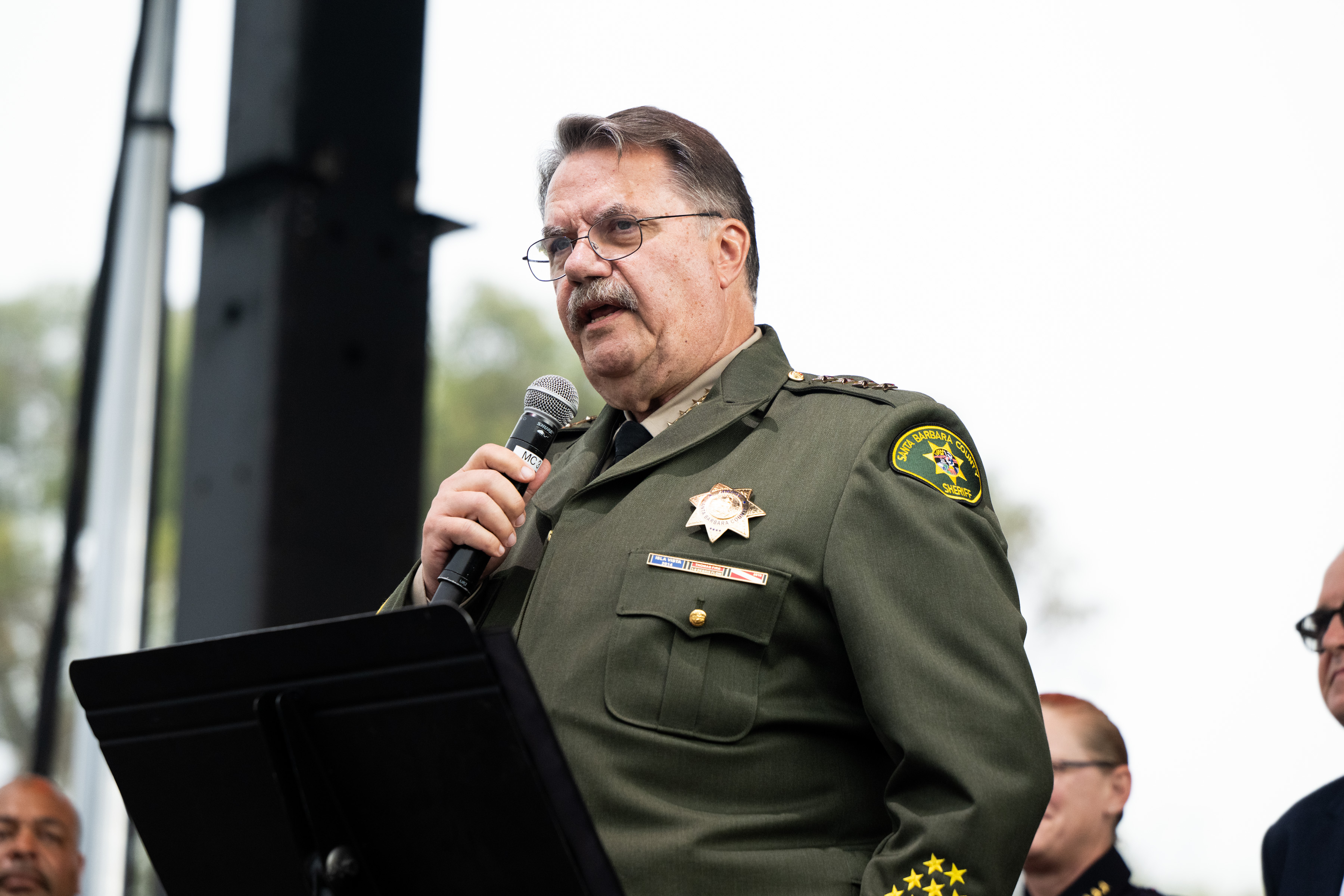 Sheriff Bill Brown pictured on September 20, 2025 | Source: Getty Images