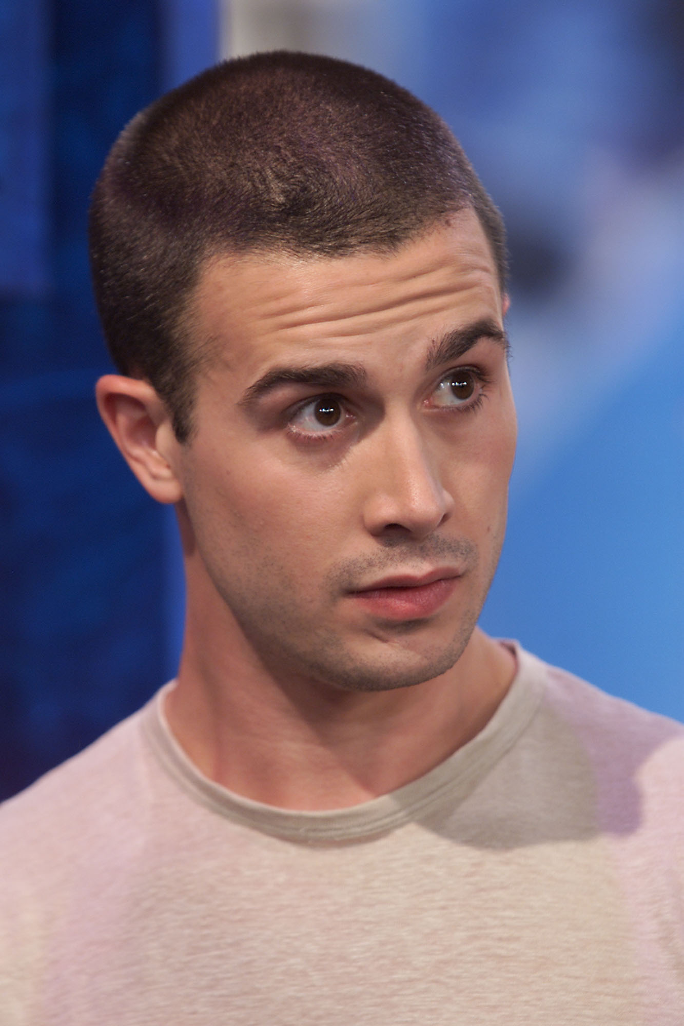 The actor on MTV's TRL on August 20, 2001, in New York City. | Source: Getty Images