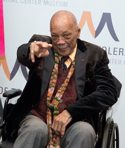 Quincy Jones at Museum Of Tolerance on December 05, 2019 in Los Angeles, California. | Photo: Getty Images