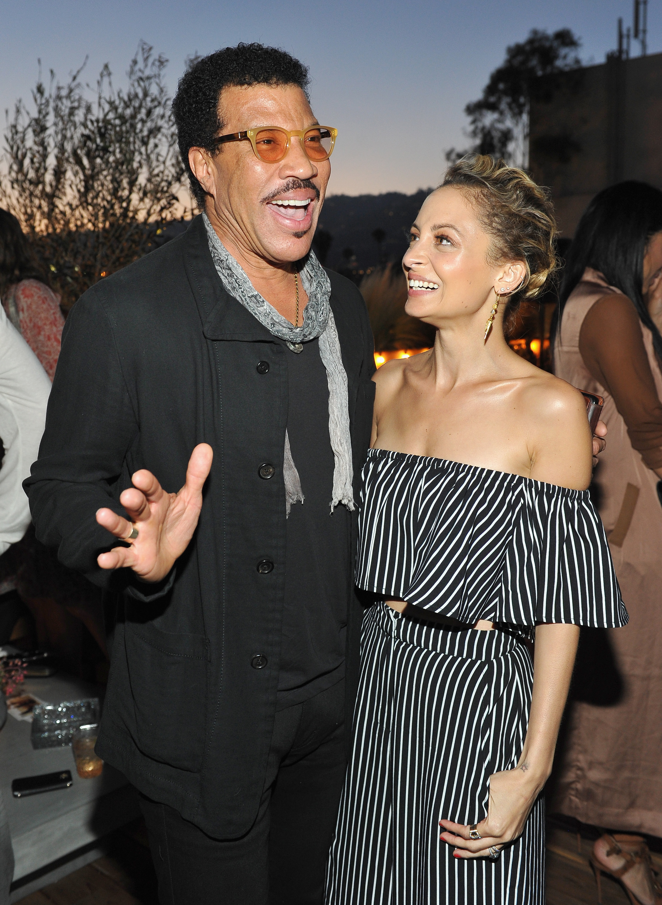 Lionel and Nicole Richie at House of Harlow 1960 x REVOLVE on June 2, 2016, in Los Angeles, California. | Source: Getty Images
