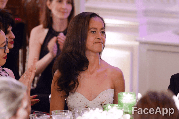 Malia Obama | Source: GettyImages / FaceApp