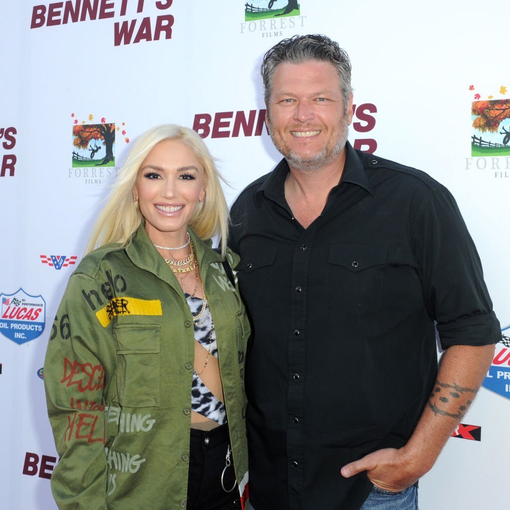Gwen Stefani and Blake Shelton at "Bennett's War" Los Angeles Premiere | Source: Getty Images
