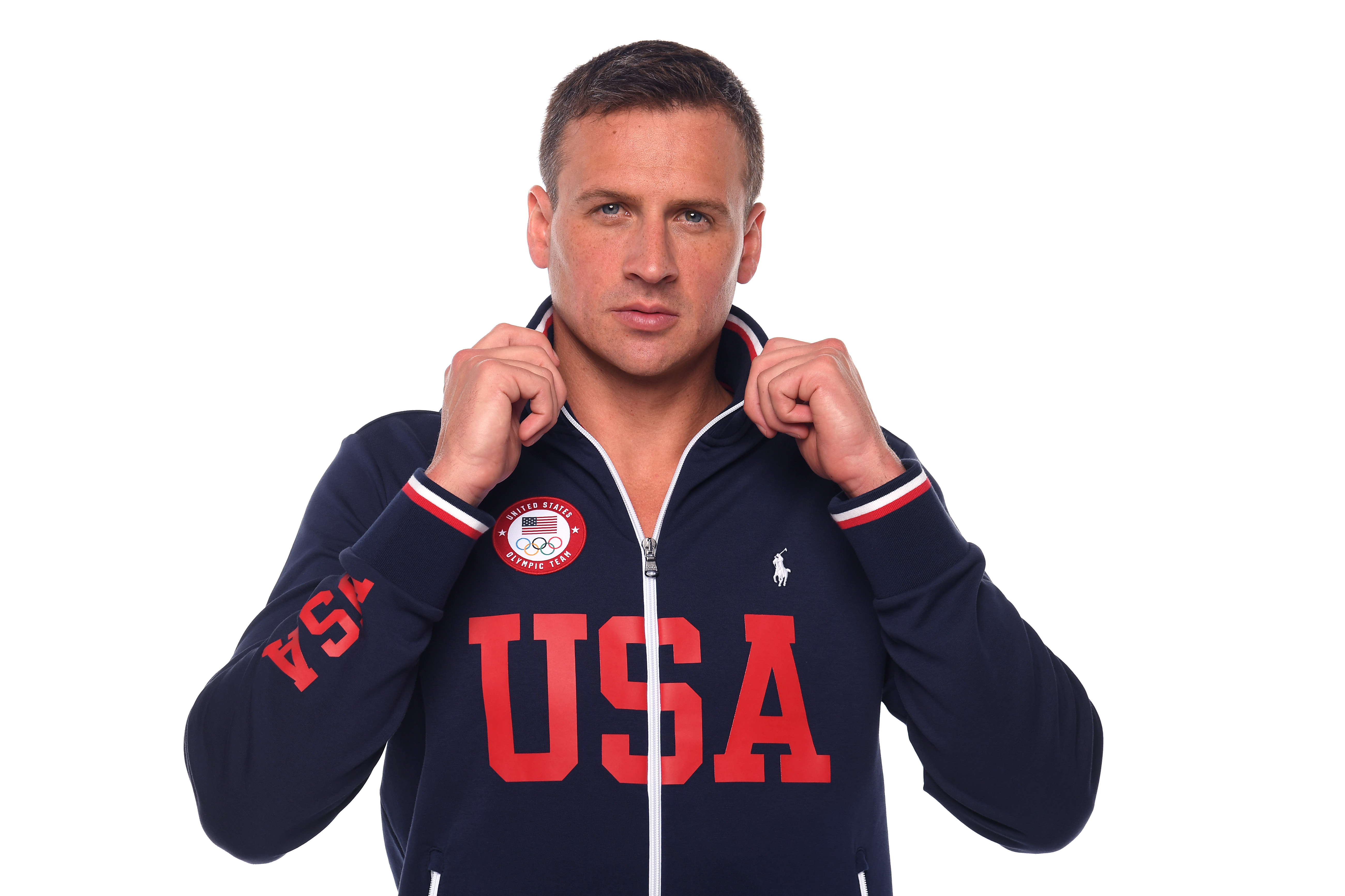 Ryan Lochte poses for a portrait during the Team USA Tokyo 2020 Olympic shoot in West Hollywood, California, on November 23, 2019. | Source: Getty Images