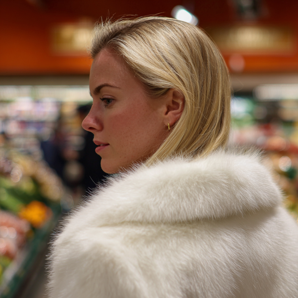 A woman walking away | Source: Midjourney