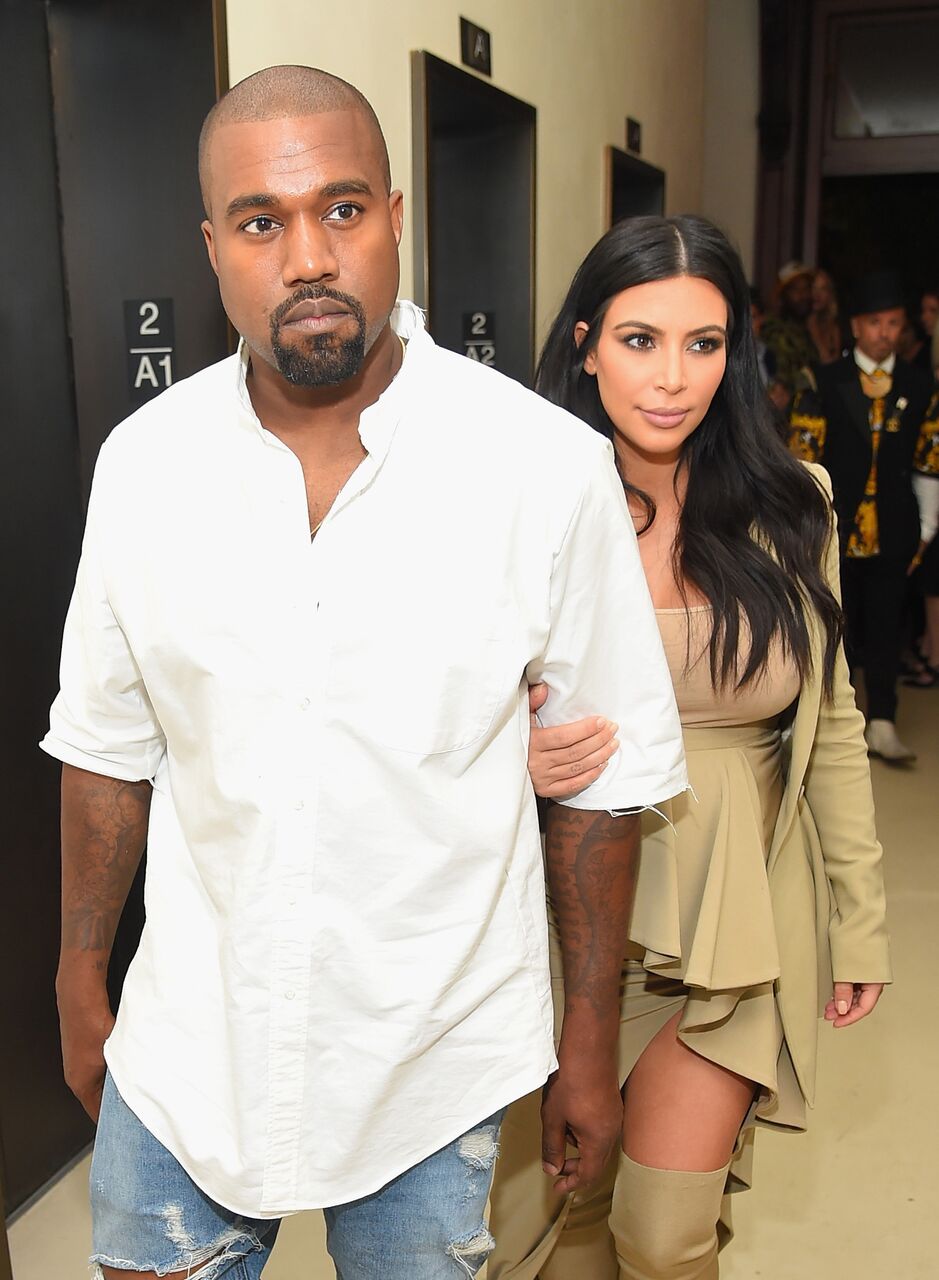 Kanye West and Kim Kardashian-West attend the Rihanna Party at The New York Edition on September 10, 2015 in New York City | Photo: Getty Images