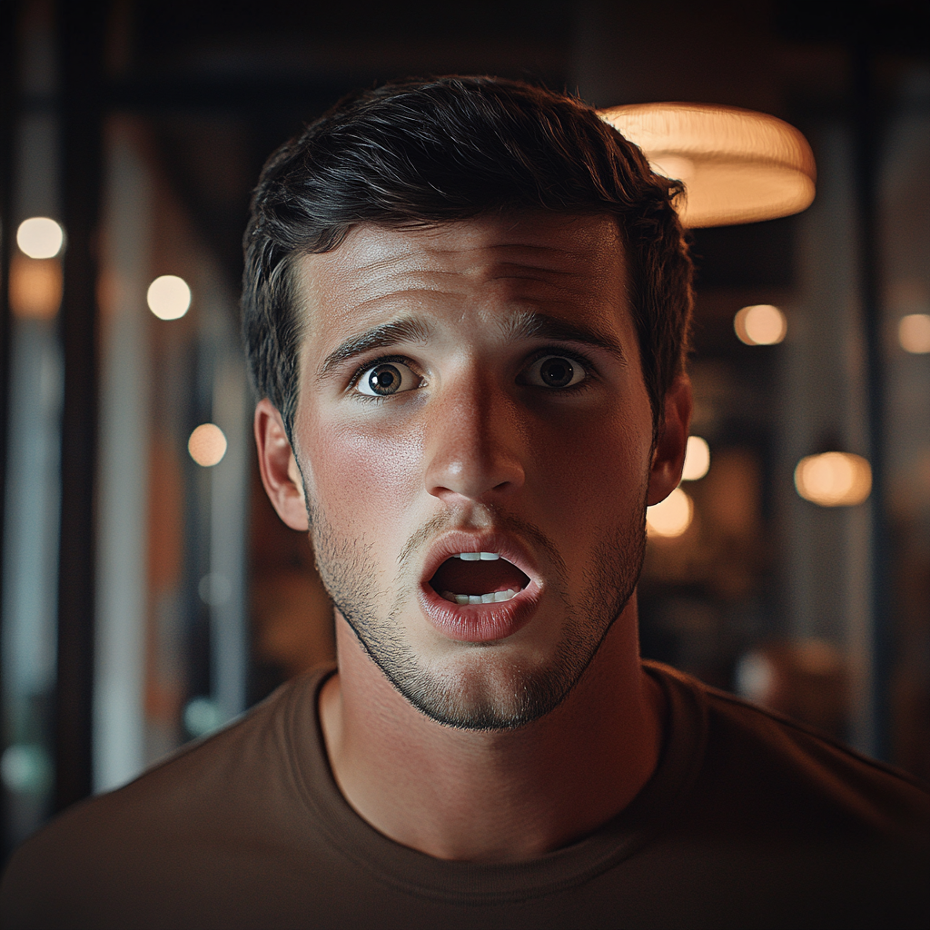 A stunned man | Source: Midjourney