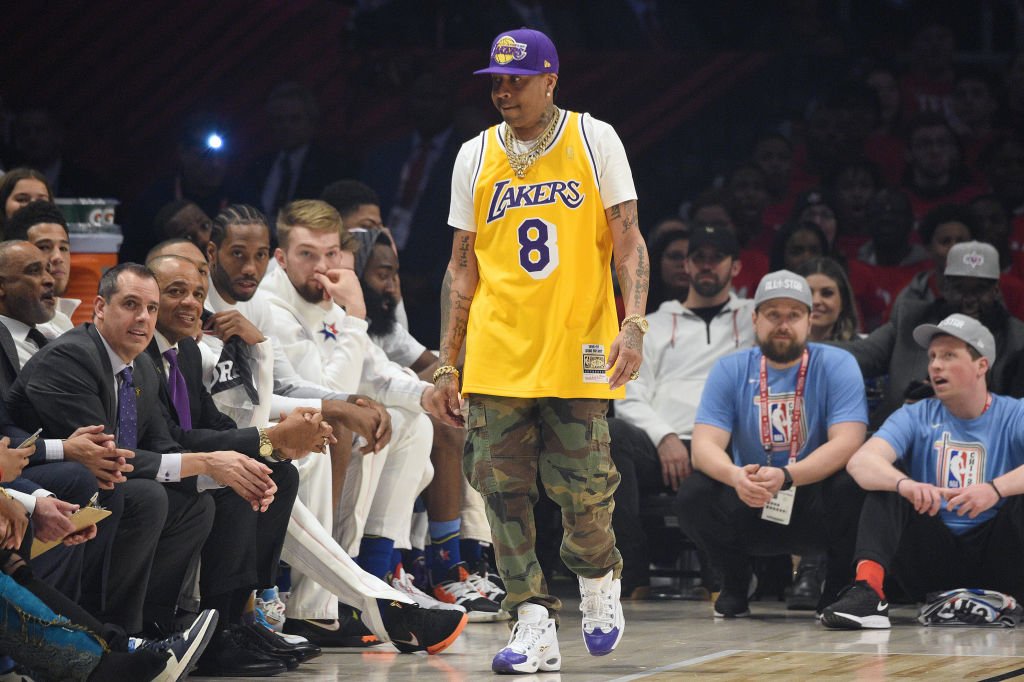 Allen Iverson attends the 69th NBA All-Star Game at United Center on February 16, 2020. | Photo: Getty Images