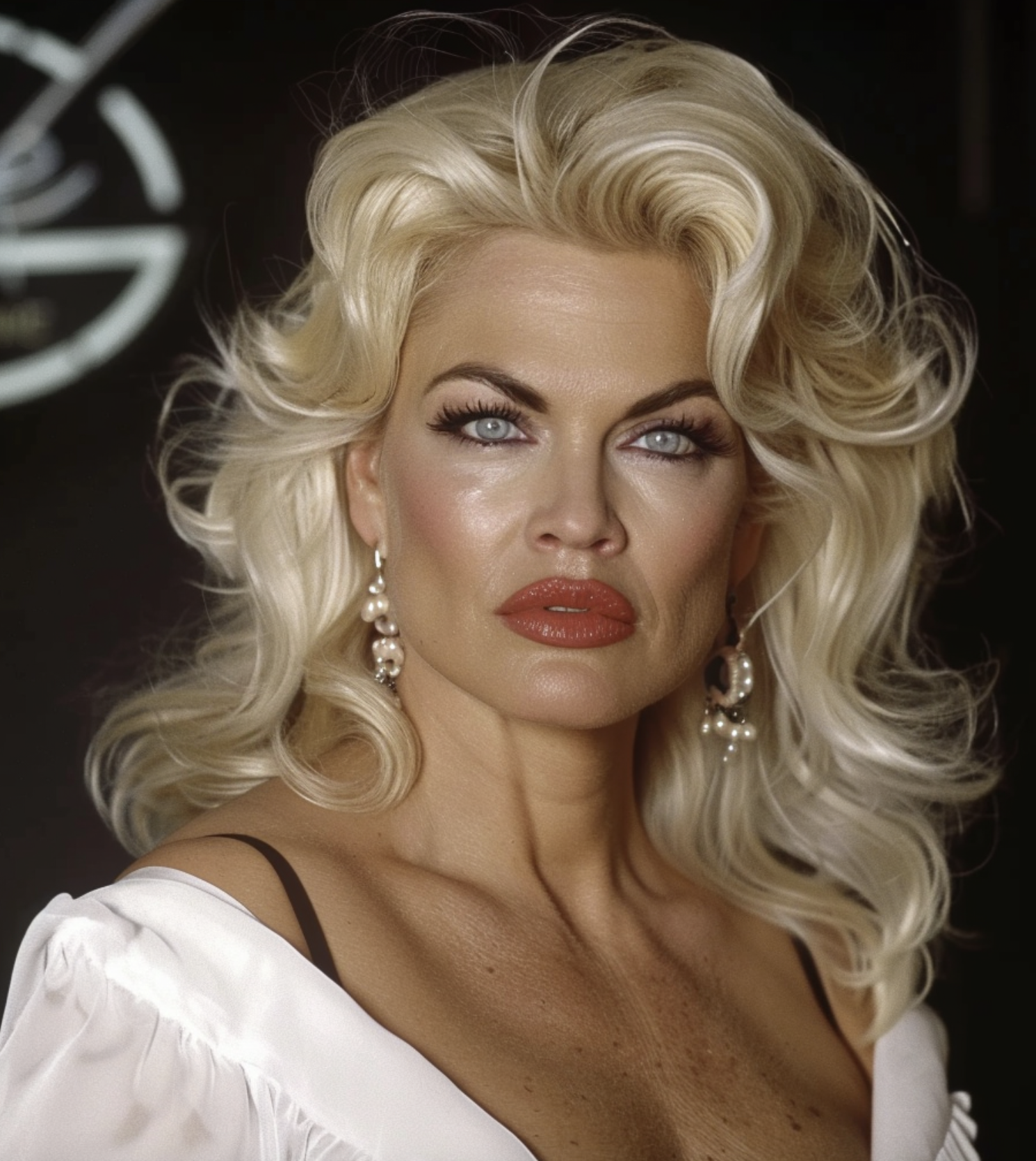 AI image of Anna Nicole Smith in old age | Source: Midjourney