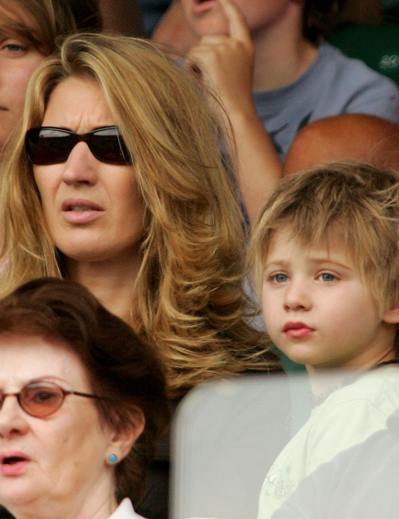 Jaden Agassi, Steffi Graf, 2006 | Quelle: Getty Images Jaden Agassi, Steffi Graf, 2006 | Quelle: Getty Images