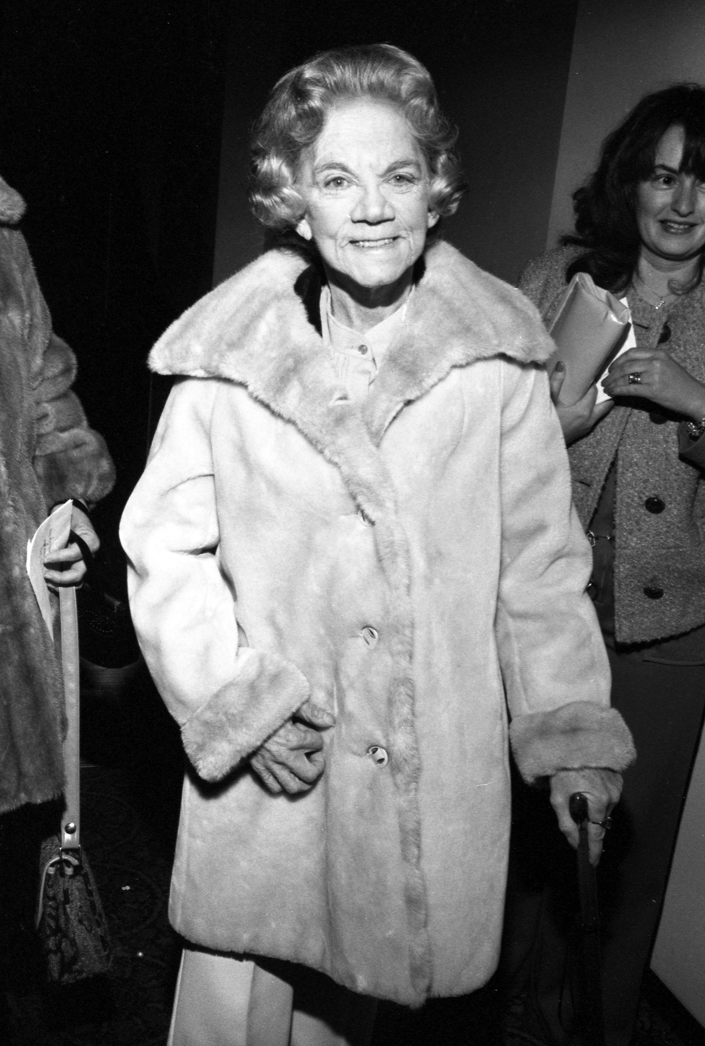 Ellen Corby at an event on November 29, 1981. | Source: Getty Images