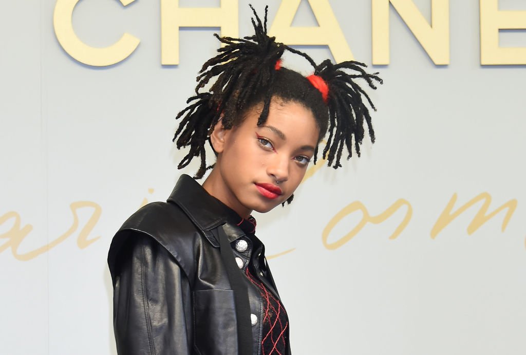 Willow Smith pictured at the CHANEL Metiers D'art Collection Paris Cosmopolite show, 2017, Tokyo, Japan. | Photo: Getty Images