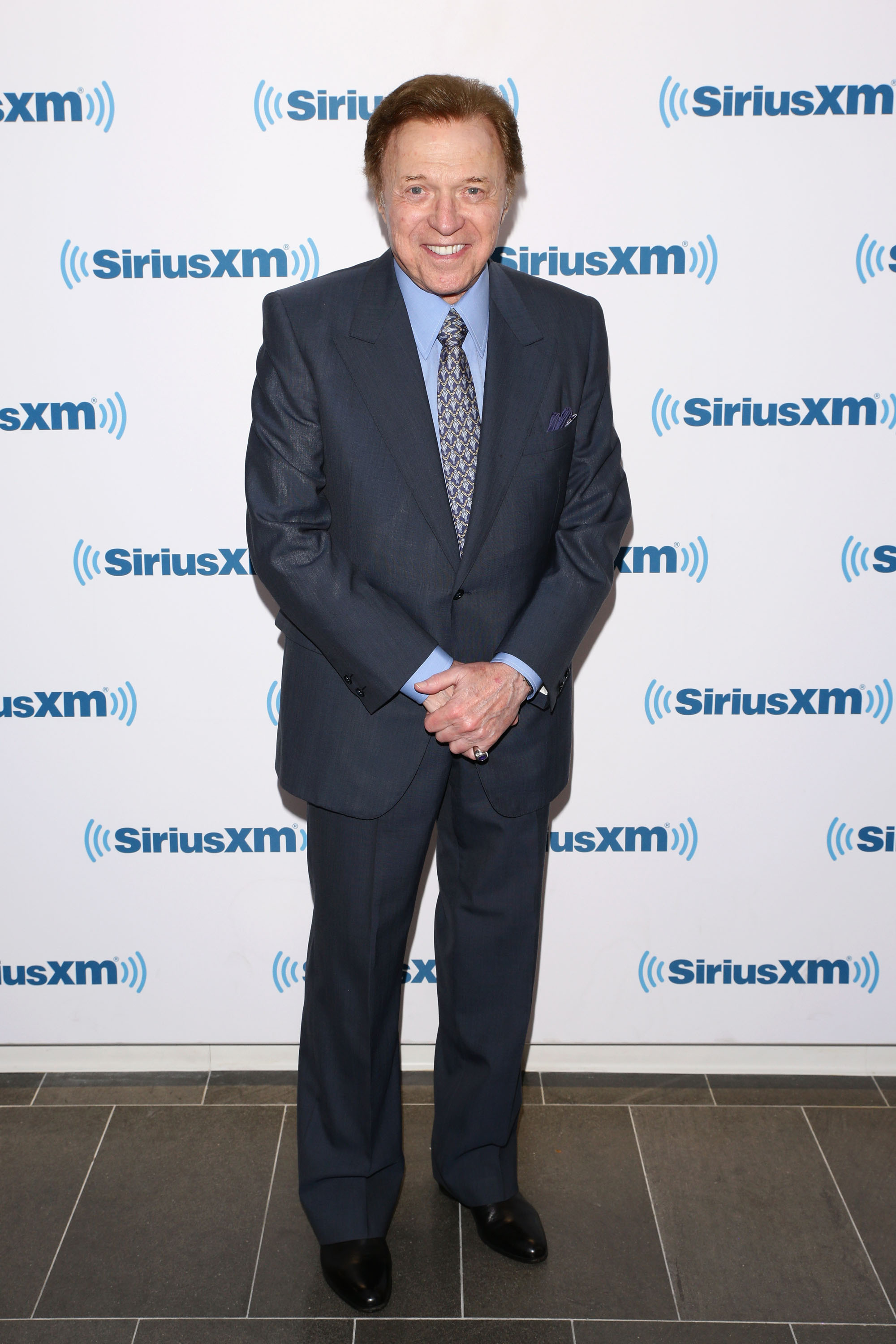 Steve Lawrence drops by SiriusXM Studios on June 16, 2014, in New York City. | Source: Getty Images