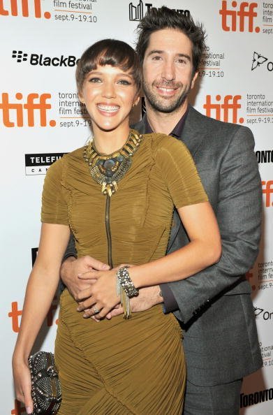 Photographer Zoe Buckman and director David Schwimmer attend the "Trust" Premiere held at Roy Thomson Hall during the 35th Toronto International Film Festival on September 10, 2010, in Toronto, Canada. | Source: Getty Images.