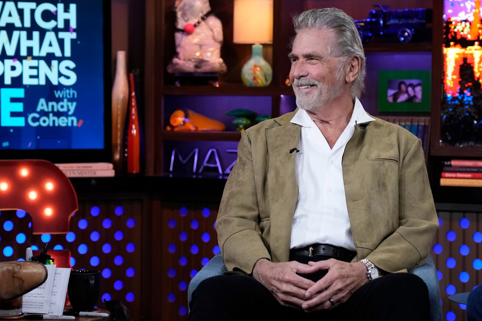 James Brolin on "Watch What Happens Live With Andy Cohen" in 2024. | Source: Getty Images