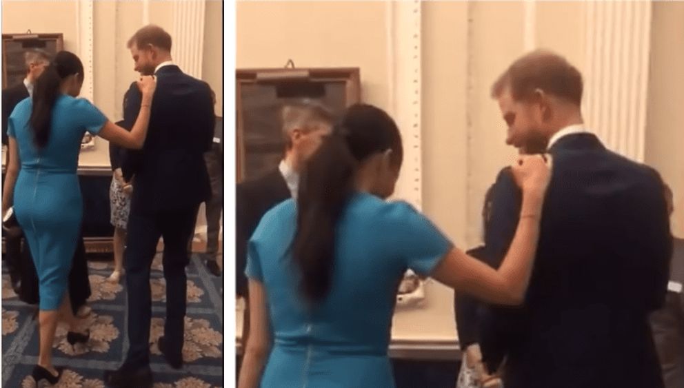 Meghan Markle and Harry Claw attend the Endeavor Fund Awards in central London on March 5, 2020. |  Source: youtube.com/The Body Language Guy