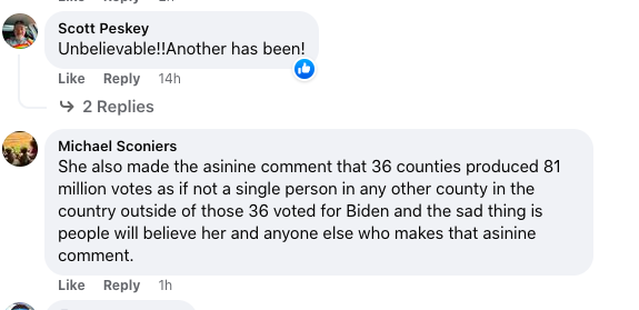 Comments about Roseanne Barr | Source: Facebook.com/TMZ