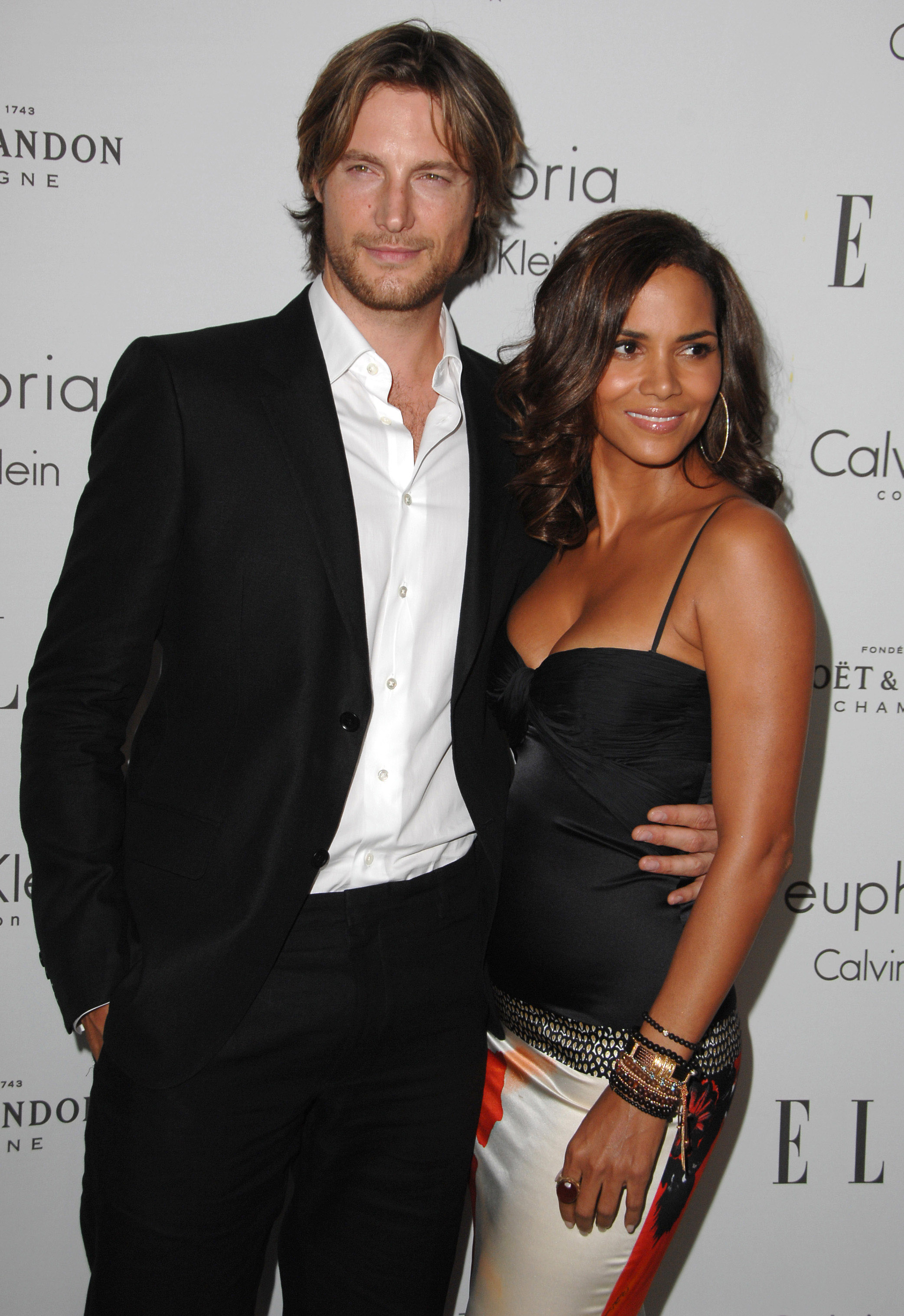 Gabriel Aubry and actress Halle Berry at The Four Seasons Hotel on October 6, 2008, in Beverly Hills, California. | Source: Getty Images