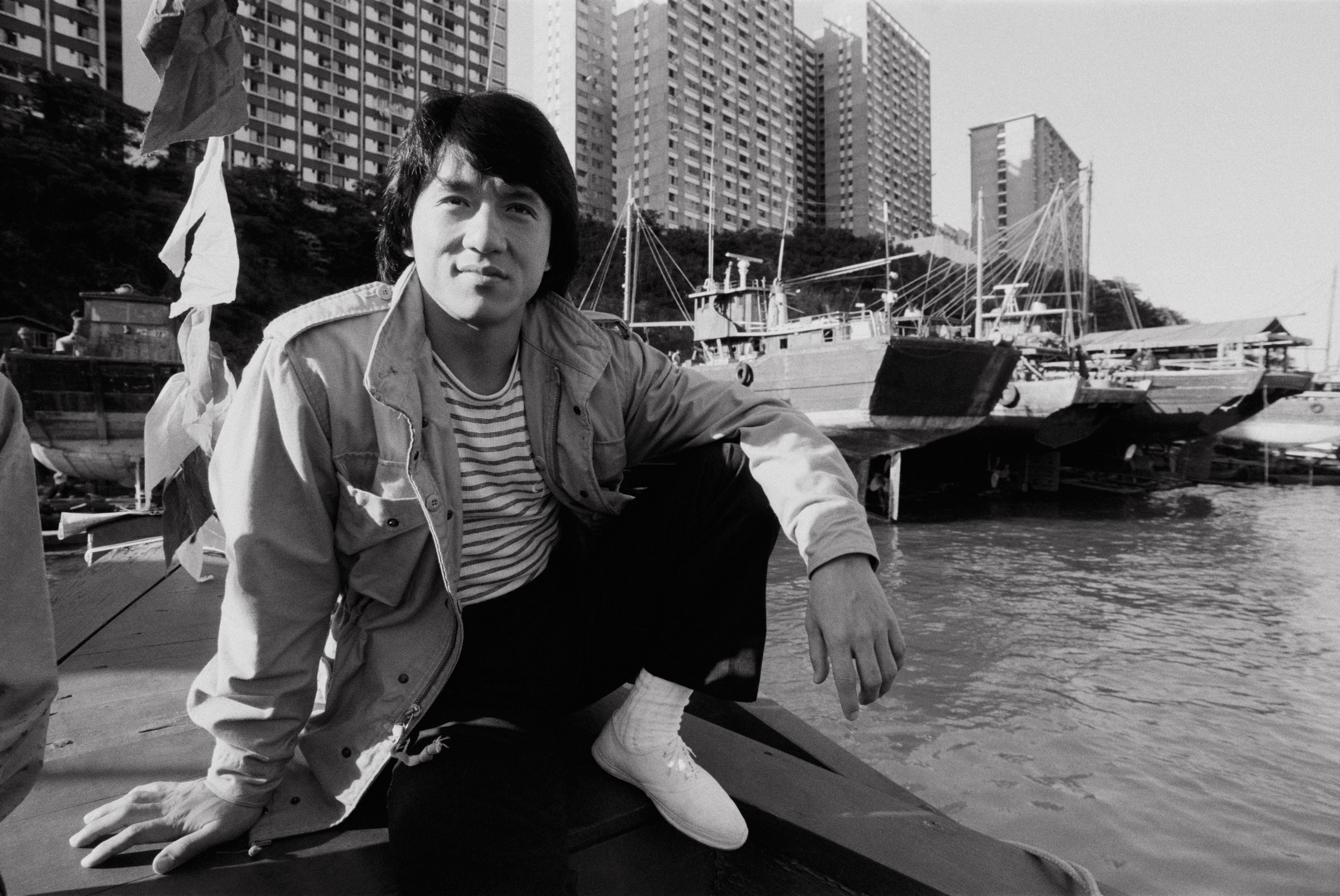 Jackie Chan in Hong Kong in November 1984 | Source: Getty Images