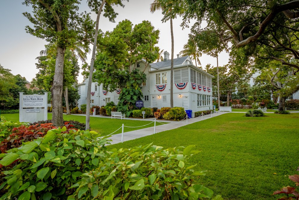 A view of the Truman Little White House. The museum that once served as President Harry S. Truman's winter White House in Key West, Florida, image taken on December 2018 | Photo: Shutterstock/Roberto La Rosa