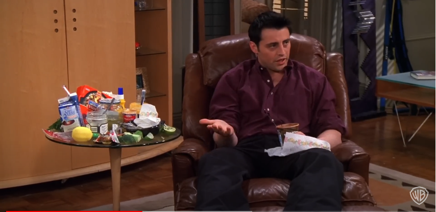 A photo of Matt LeBlanc as Joey Tribbiani in "Friends" | Source: YouTube/@warnerbrostv