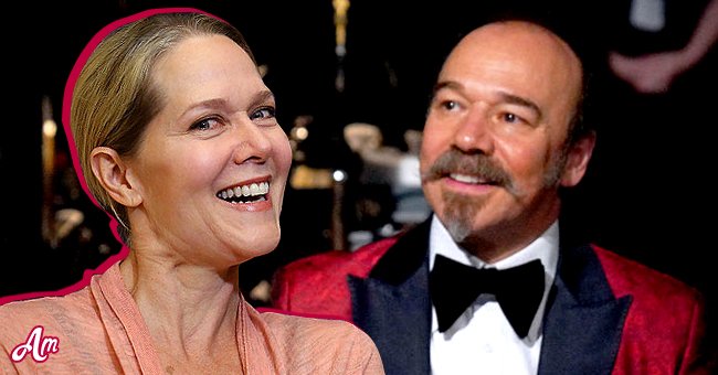 Danny Burstein and his wife of 20 years Rebecca Luker. | Source: Getty Images
