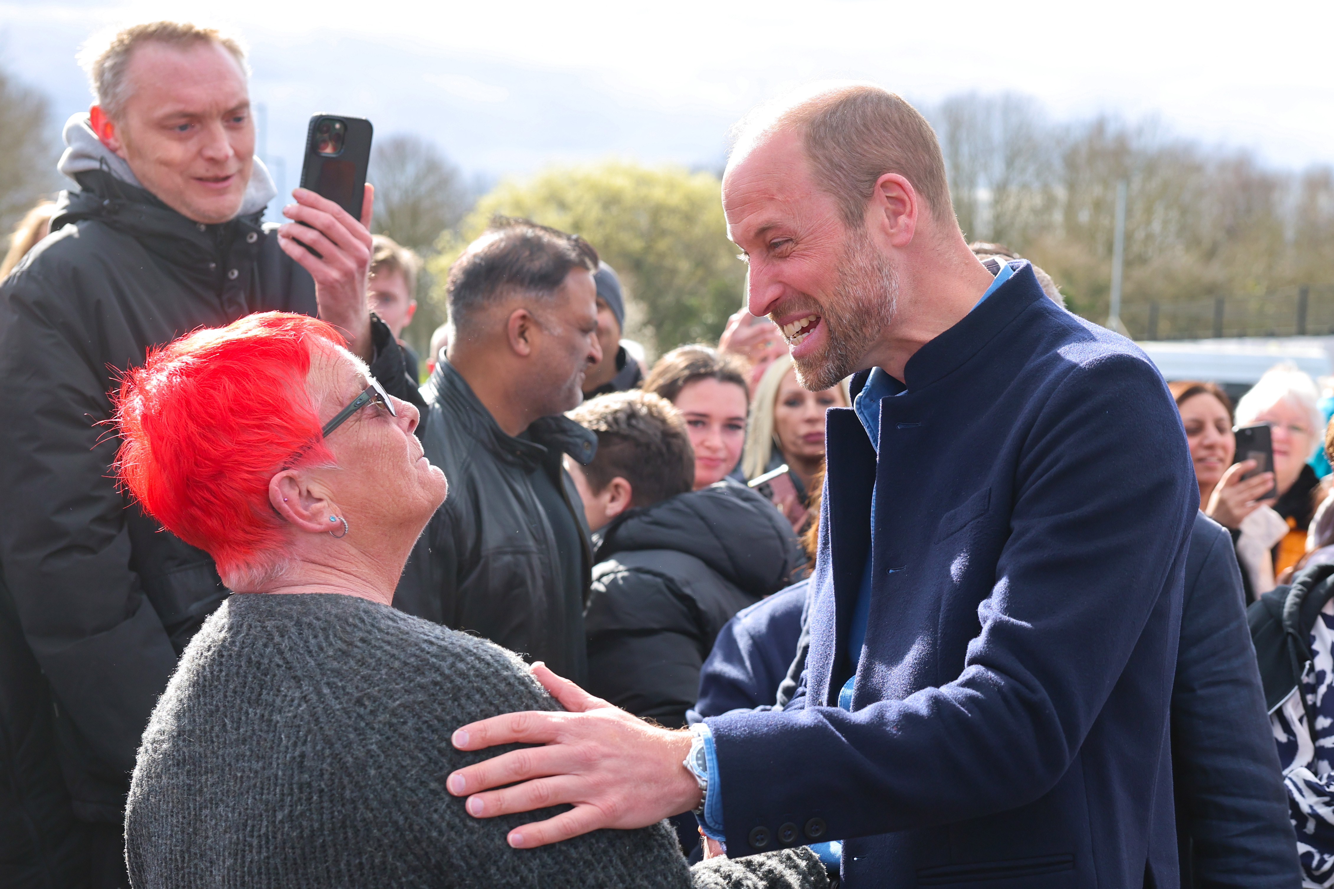 Prince William visits an FA Referee Training Course at Sporting Khalsa FC in Willenhall, England, on March 11, 2025 | Source: Getty Images