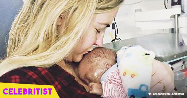 Mother was told her baby would die before birth but she got to hold her 'miracle baby' in her arms