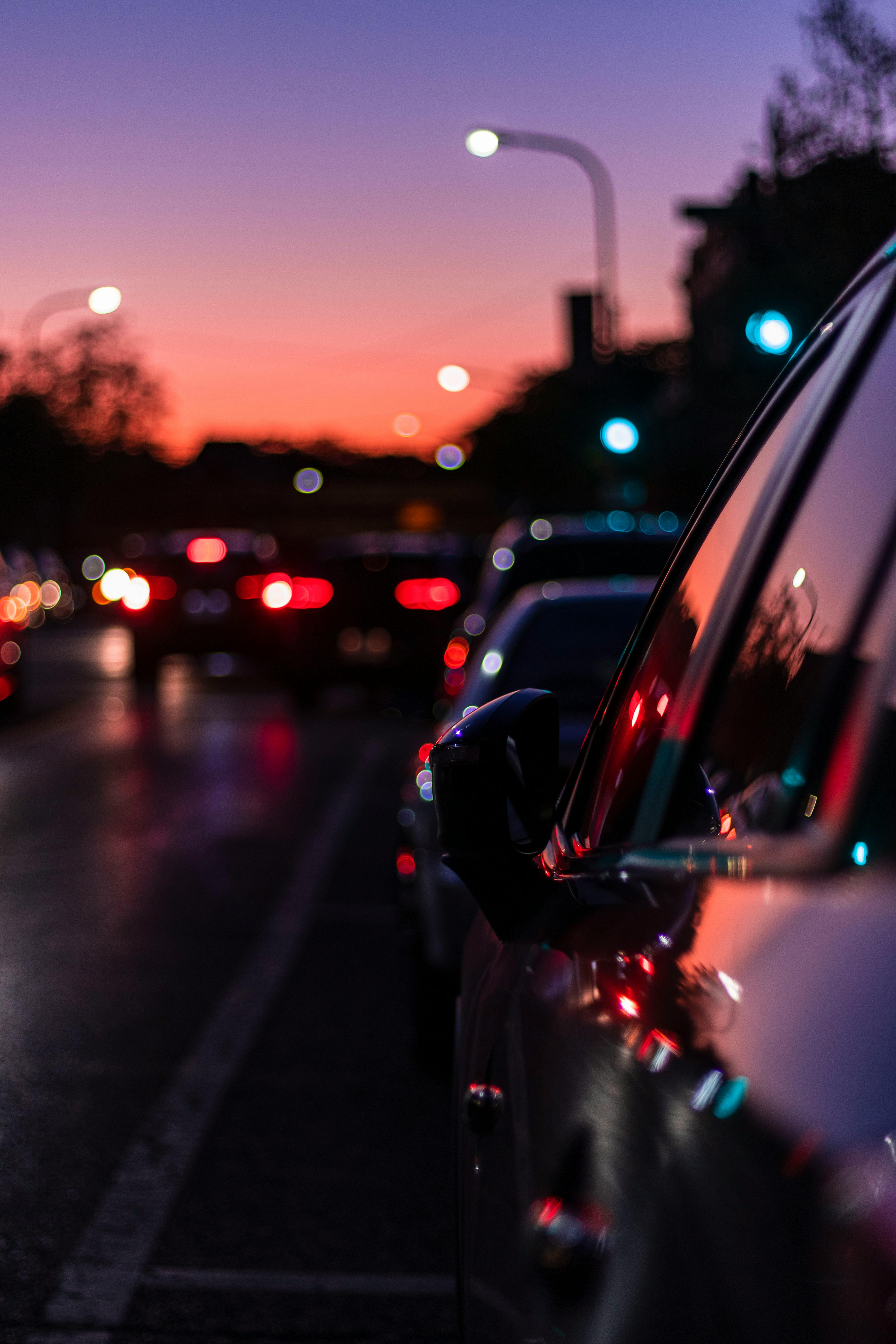 Driving around at night | Source: Pexels
