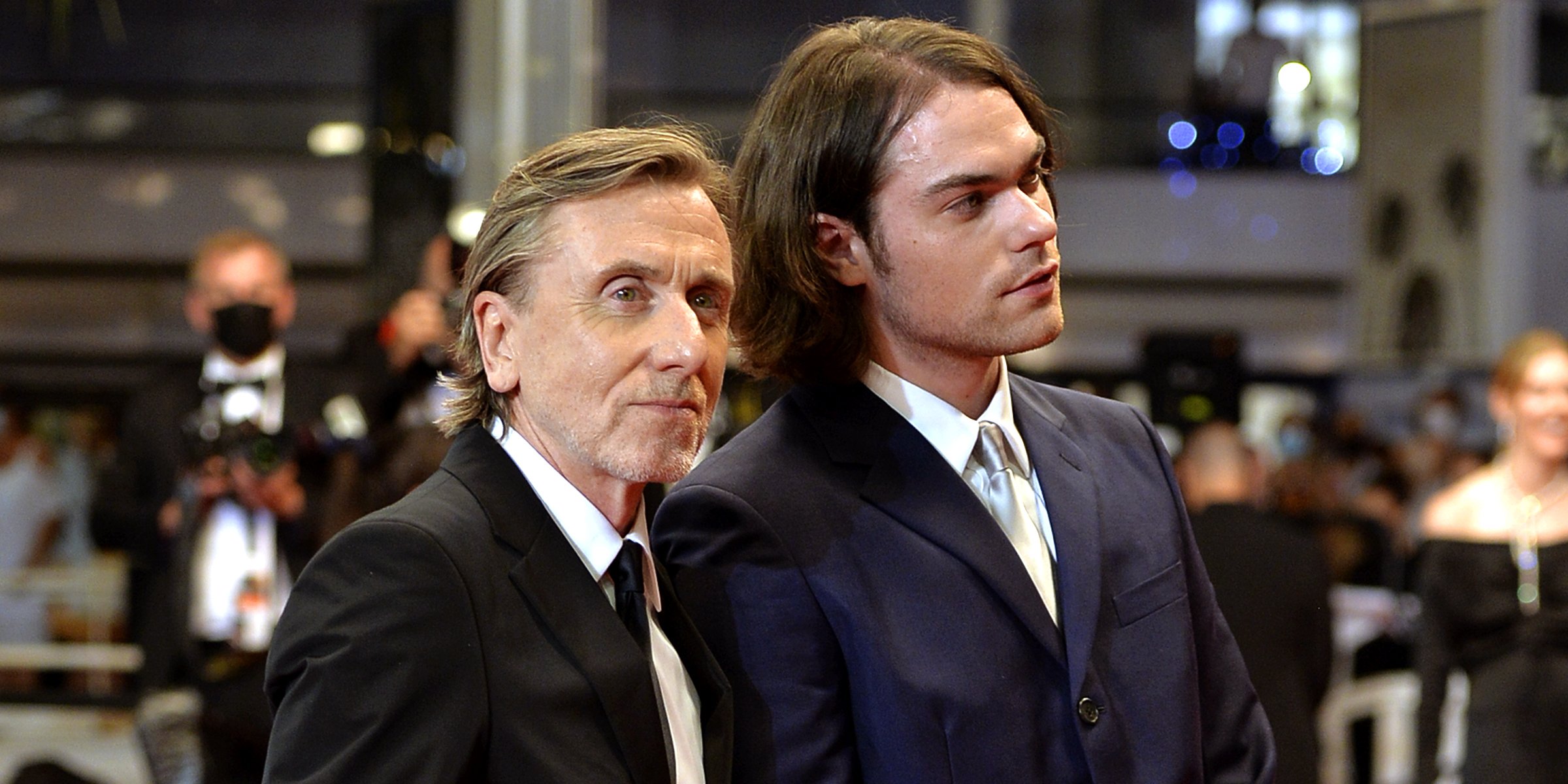 Tim Roth and his son Cormac Roth  | Source: Getty Images