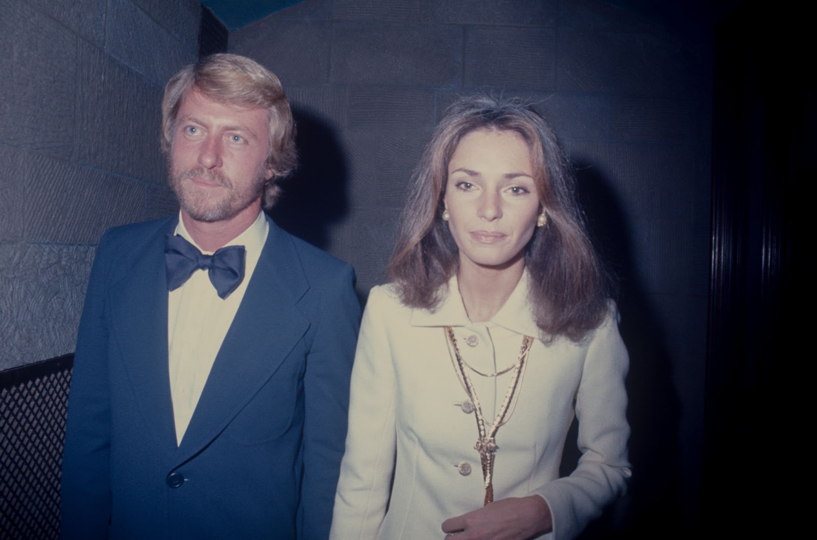 The "Summer of '42" star with her husband at the time Joseph Roster on their wedding day in 1972. | Source: Getty Images