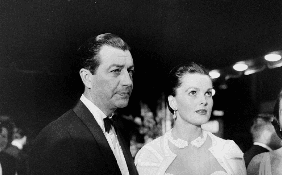 Actor Robert Taylor and wife Ursula Thiess attend the premiere of "King and I" in Los Angeles,CA. June 1956. | Source: Getty Images