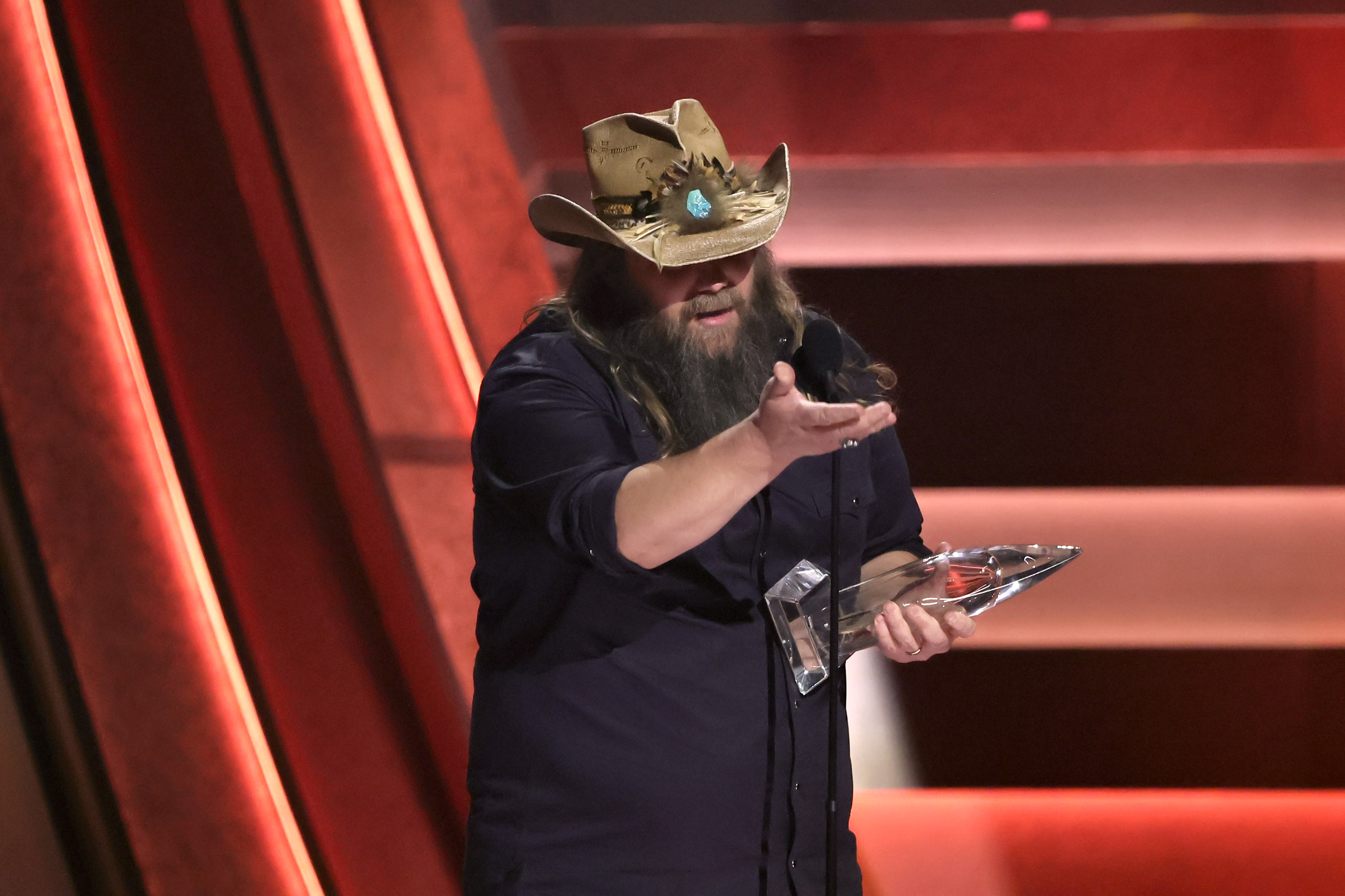 Chris Stapleton on November 20, 2024, in Nashville, Tennessee | Source: Getty Images