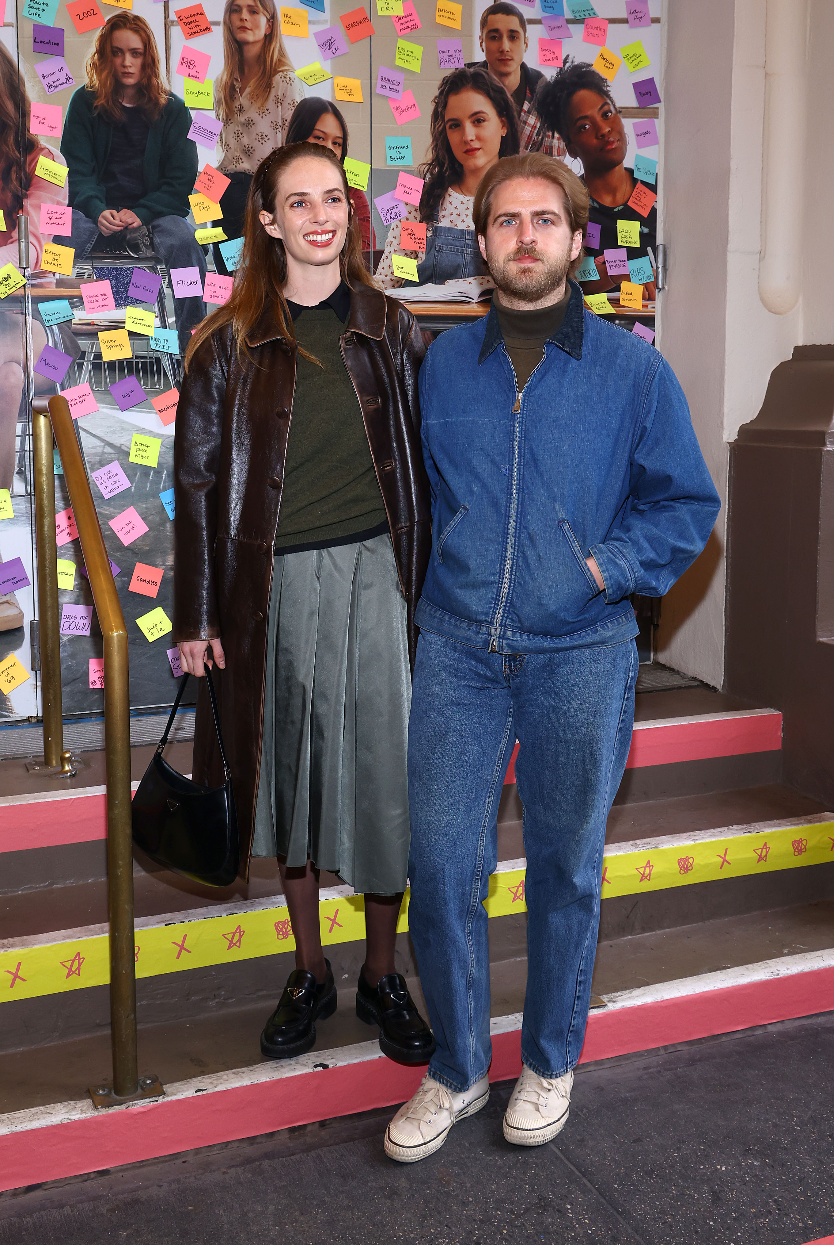Maya Hawke and Christian Lee Hutson at "John Proctor is the Villain" Opening Night in New York on April 14, 2025. | Source: Getty Images