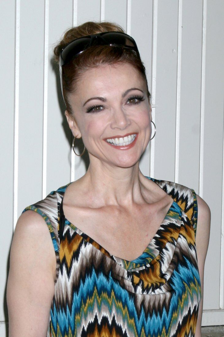Emma Samms arrives at the 2013 General Hospital Fan Club Luncheon at the Sportsman's Lodge | Shutterstock
