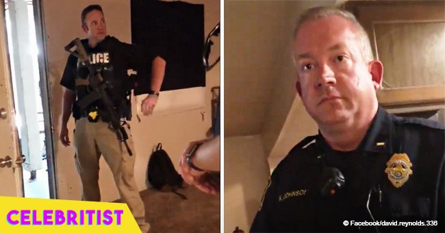 Kansas man was in his underwear when cops with guns drawn broke into his home in viral video