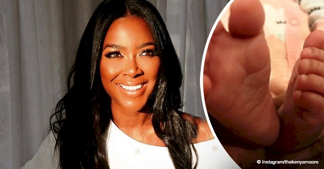 Kenya Moore melts hearts with recent picture of her baby daughter Brooklyn Daly