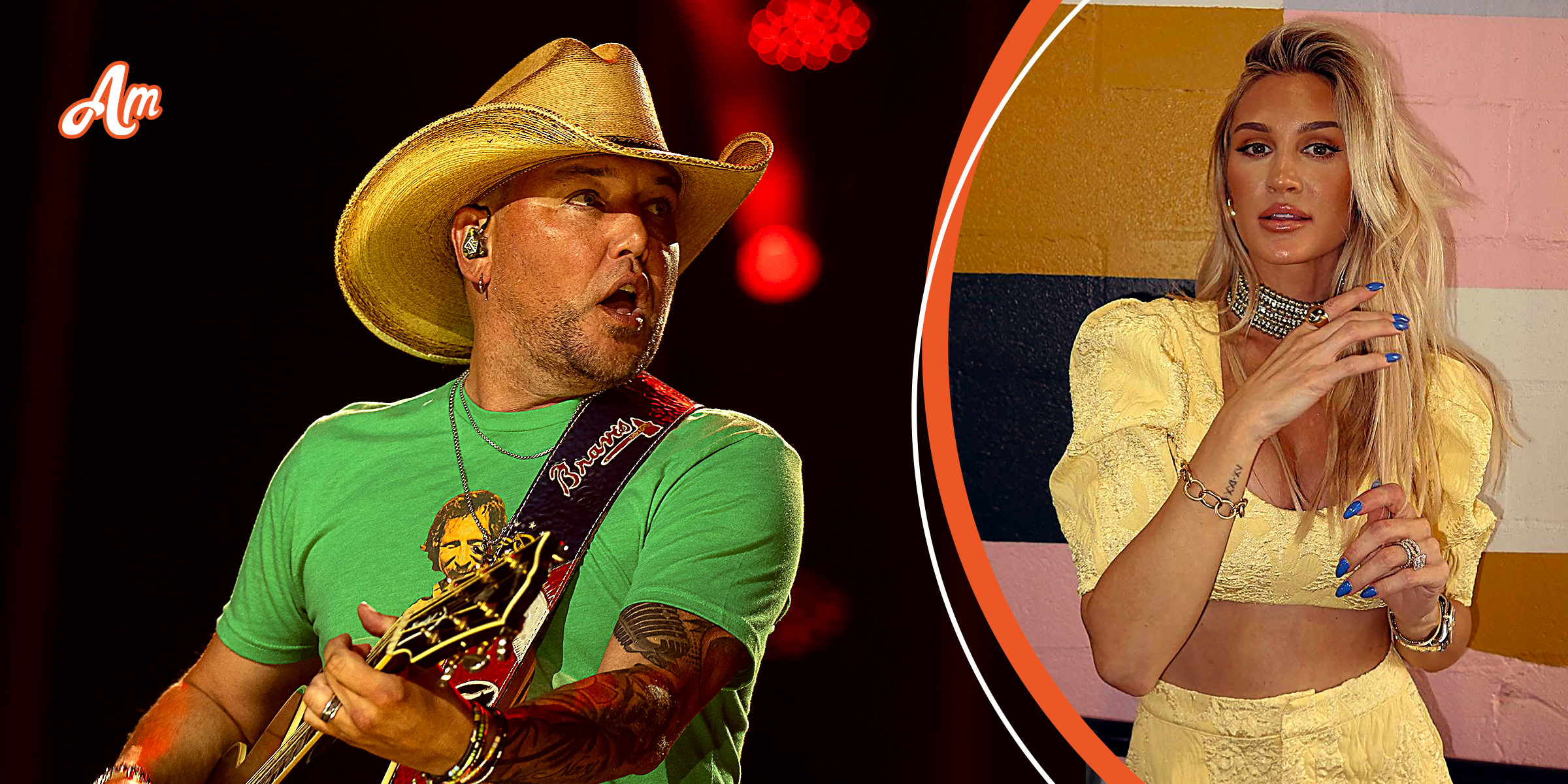 Jason Aldean’s Wife Brittany Flaunts Figure in Matching Yellow Crop Top & Mini-Skirt in Gorgeous Snap