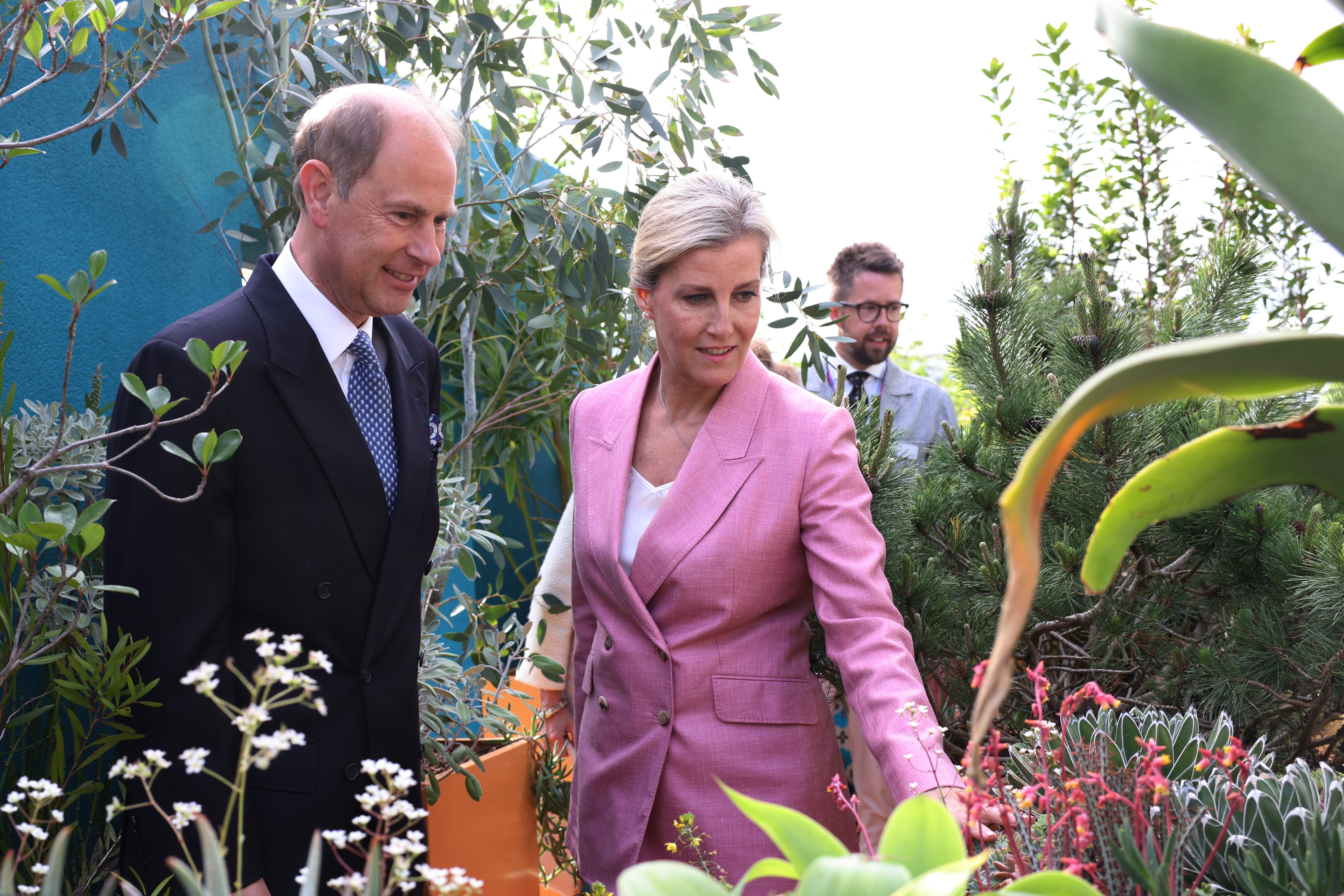 Prince Edward, Earl of Wessex and Sophie, Countess of Wessex at The Chelsea Flower Show on May 23, 2022 | Source: Getty Images