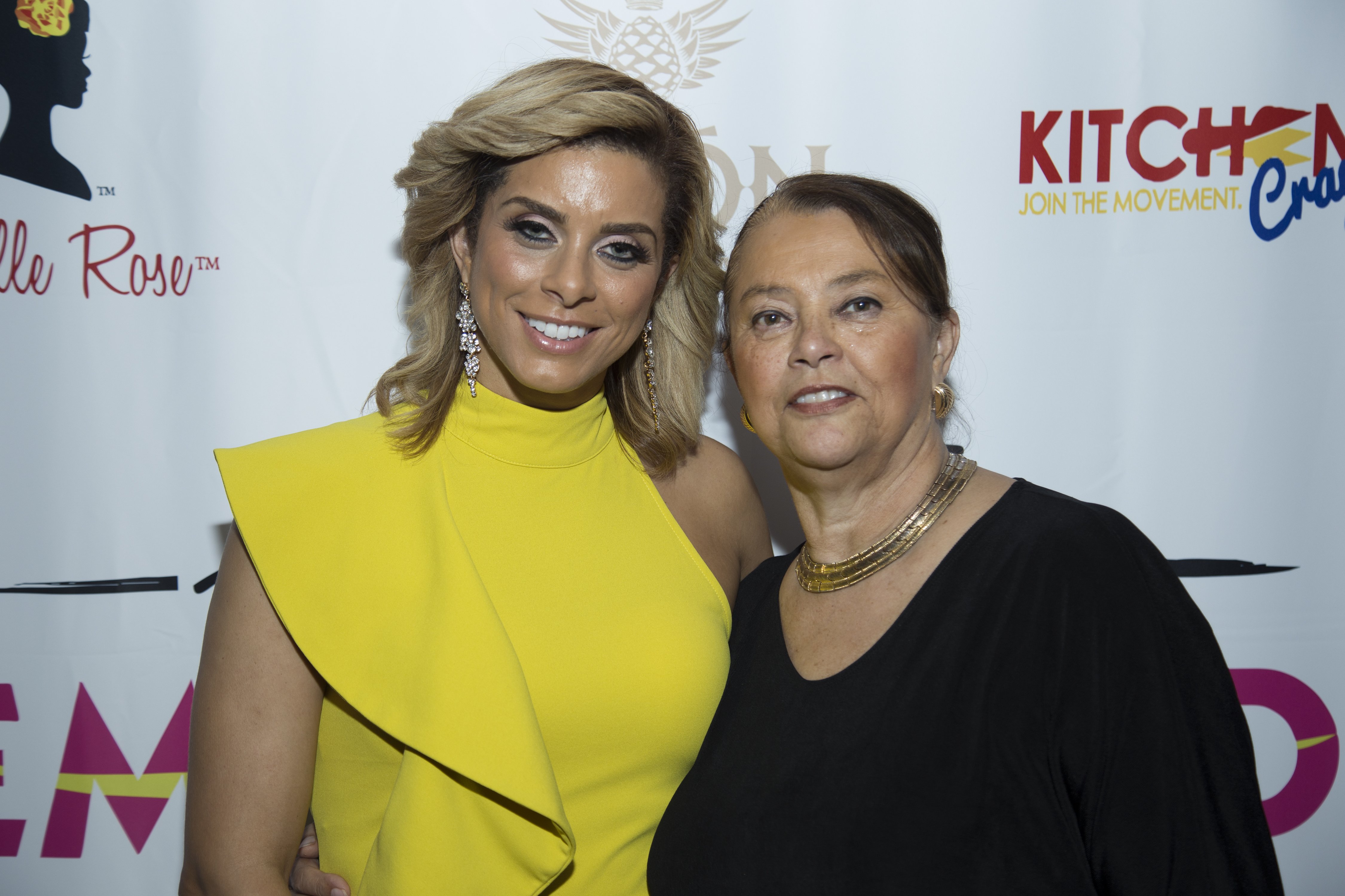 Robyn Dixon and Gladys Bragg at the She Is Empowered Dinner Series at Loft 5900 in Lanham, Maryland, on September 15, 2017. | Source: Getty Images